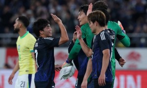 让二追三！麒麟杯-日本3-2队史首胜巴西 南野拓实上田绮世破门