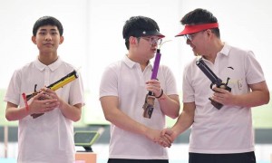 射击第三金！全运会女子50米步枪三姿 浙江队逆转夺冠