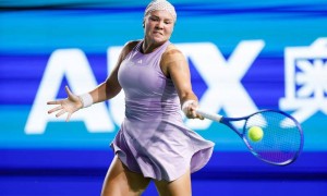 宁波网球公开赛：朱琳1-2遭施耐德逆转 无缘四强